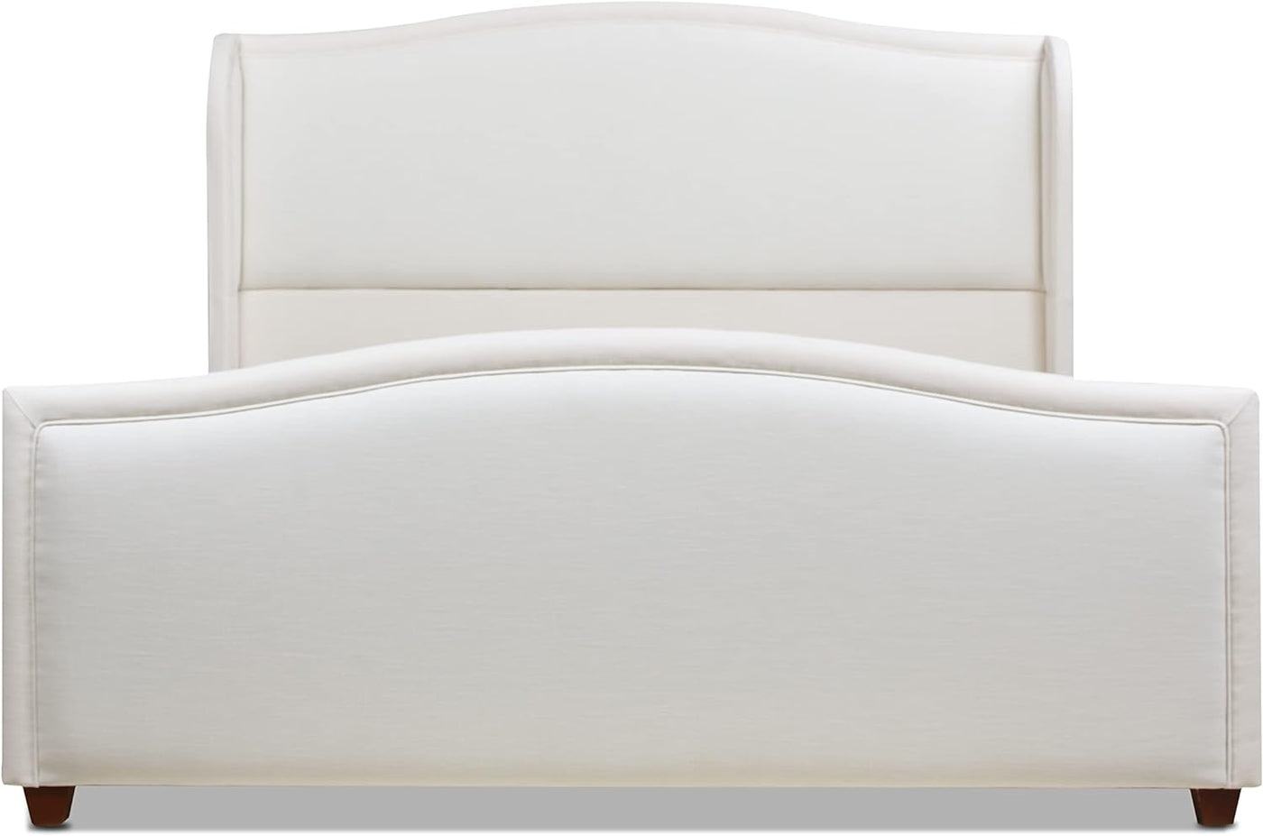 Jennifer Taylor Home Carmen Upholstered Wingback Panel Bed Frame, King - $530