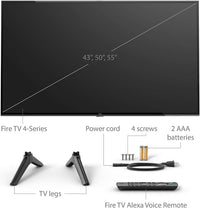 Amazon Fire TV 43" 4-Series 4K UHD smart TV with Fire TV Alexa Voice Remote - $160