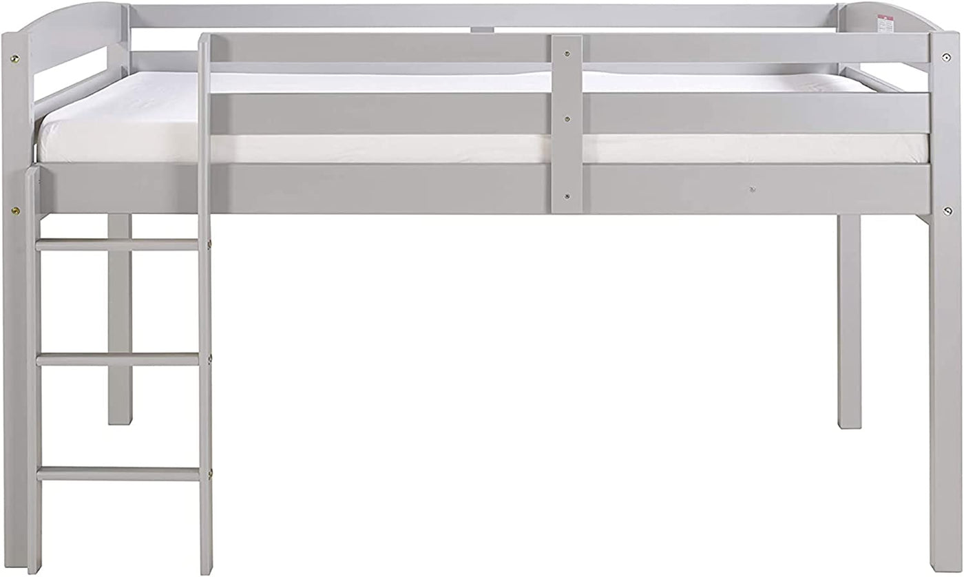 Concord Junior Loft Bed, Twin, Grey-$200