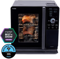 GE Profile Smart Indoor Smoker with Active Smoke Filtration, Black - $480