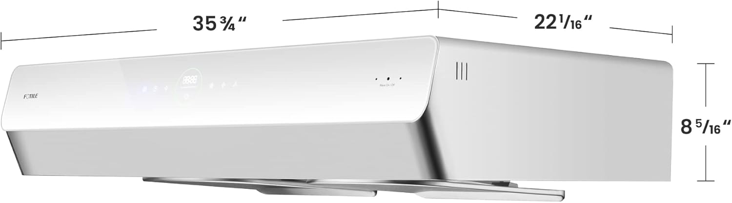 FOTILE Pixie Air UQG3602 36” Stainless Steel Under Cabinet Range Hood - $810