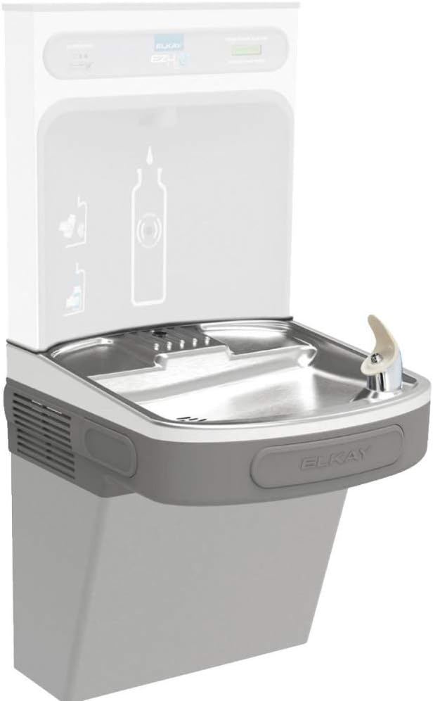 Elkay LZS8WSL Drinking Fountain Light Gray Granite (Fountain Only) - $200