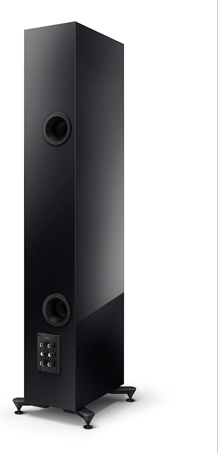 KEF R11 Meta Floor-Standing Speaker (Black Gloss) (*Damage on Exterior) - $1250