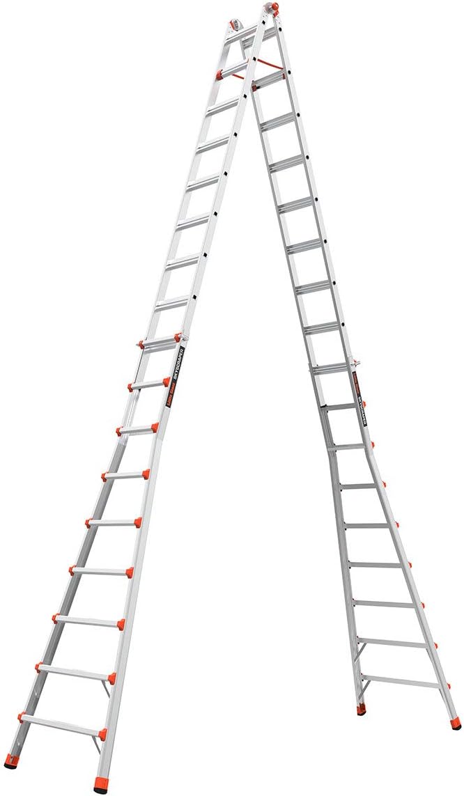 Little Giant Ladder Systems, SkyScraper, M17, 9-17 Foot, Stepladder (Slightly Dented) - $350