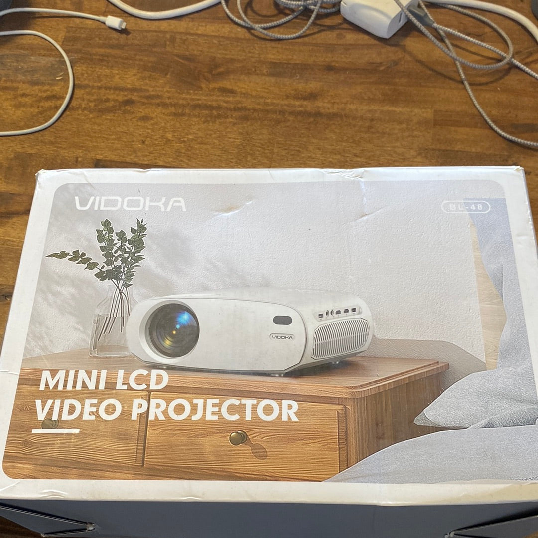 [Upgraded] Projector with WiFi and Bluetooth, 9500L Native 1080P Projector FHD - $65