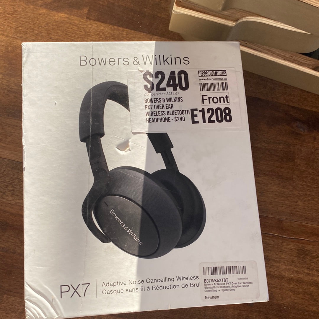Bowers & Wilkins PX7 Over Ear Wireless Bluetooth Headphone - $240