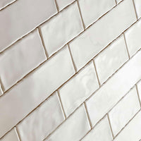 Interceramic Ripple White 3" x 12" Glazed Ceramic Wall Tile (9.69 sq ft per box) - $18.99