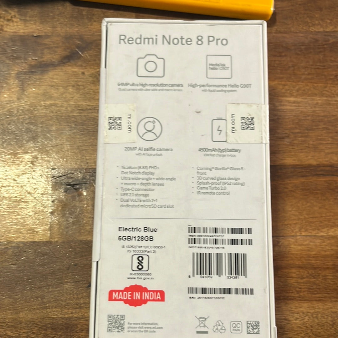 Xiaomi Redmi Note 8 Pro - $150