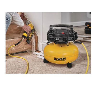 DEWALT 6 Gal. 165 PSI Electric Pancake Air Compressor Out of Box