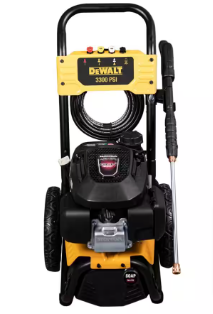 DEWALT 3300 PSI 2.4 GPM Gas Pressure Washer with HONDA GCV200 Engine - $330