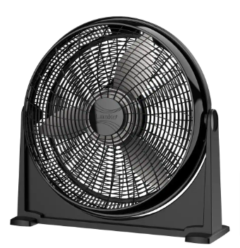 Lasko 20 in. 3 Speeds Floor Fan in Black - $25