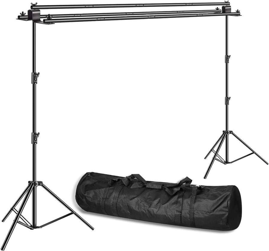 Emart Triple Crossbar 10 ft Wide 8.5 ft Height 3 in 1 Multi Backdrop Stand - $70