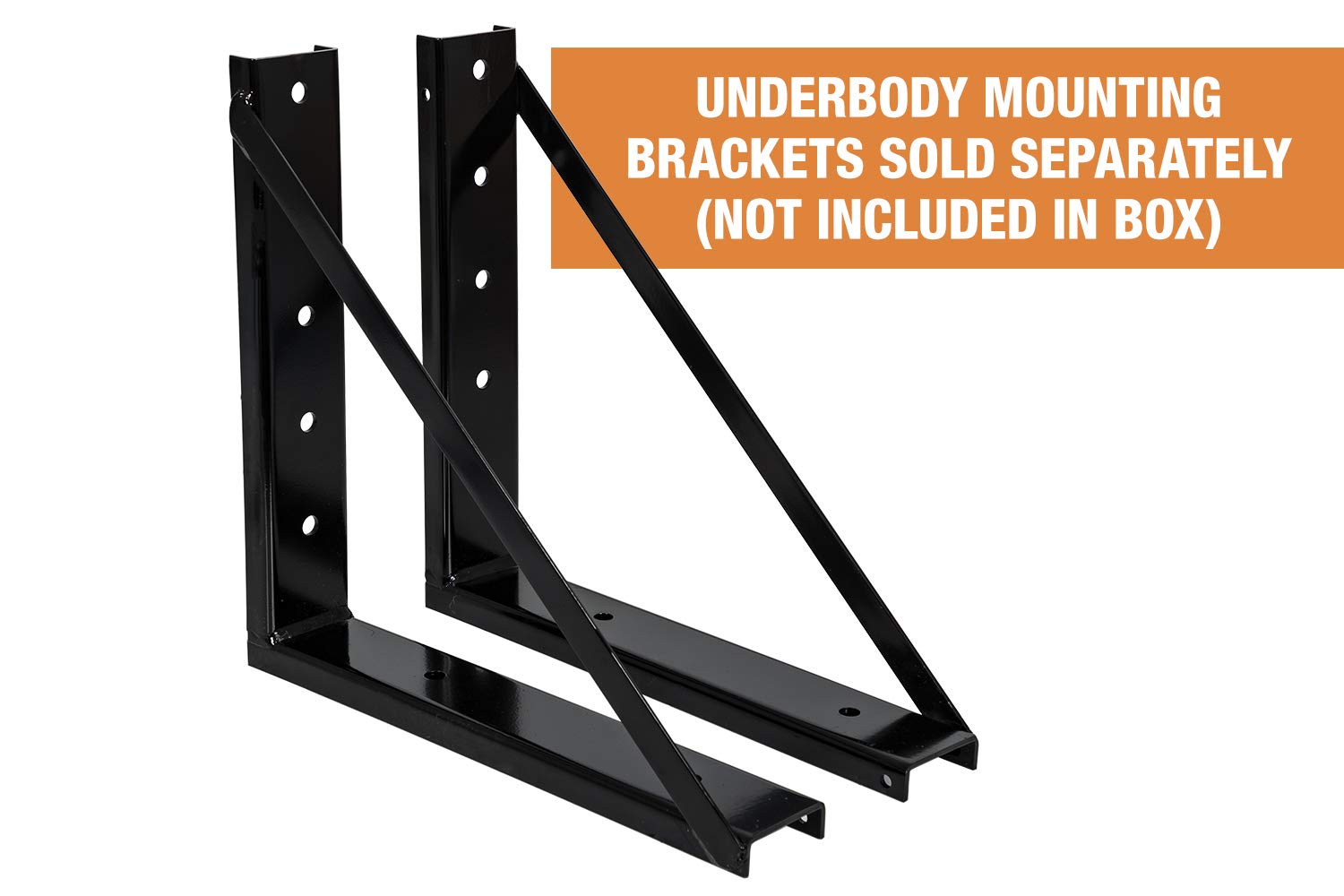Buyers Products 1702305 Black Steel Underbody Truck Box W/ Lockable T-Handle Latch - $165