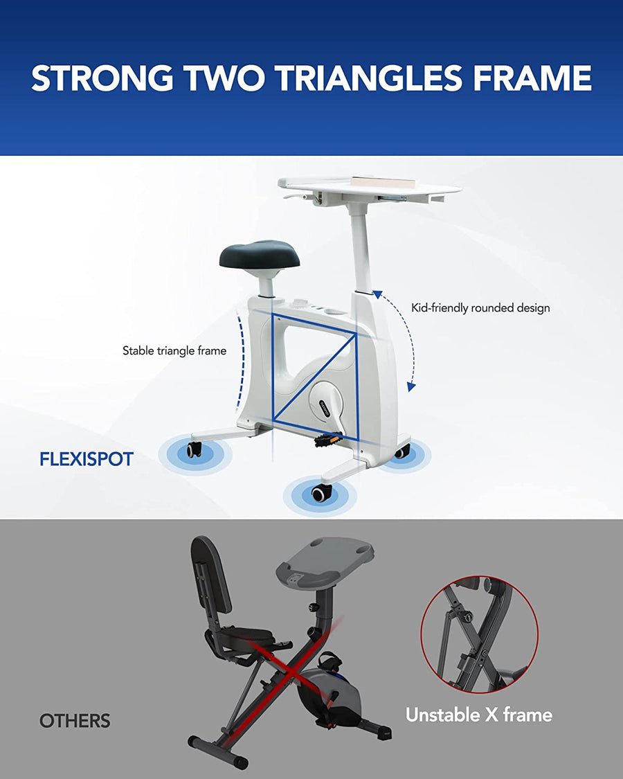 FlexiSpot Desk Bike Chair Home Office Workstation - $300