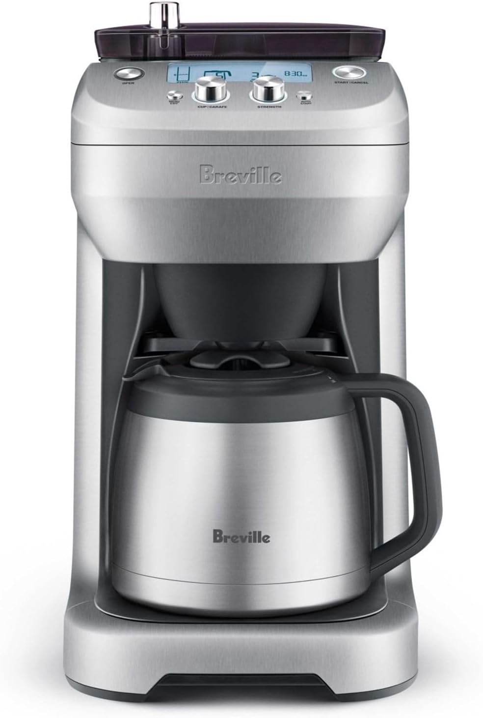 Breville BDC650BSS Grind Control Coffee Maker With Grinder, Thermal Carafe - $210