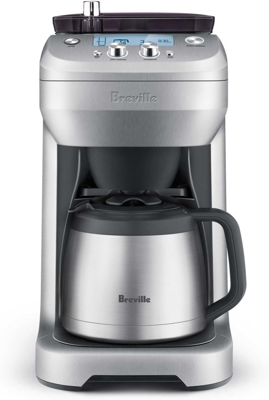 Breville BDC650BSS Grind Control Coffee Maker With Grinder, Thermal Carafe - $210