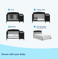 Graco Benton 4-in-1 Convertible Crib and Changer – GREENGUARD Gold Certified - $215