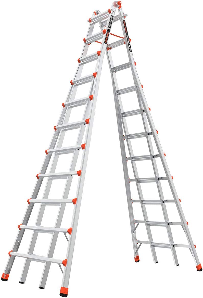 Little Giant Ladders, SkyScraper, M21, 11-21 Foot, Stepladder, Aluminum-$510