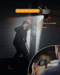 Imou Security Camera Outdoor with Floodlight and Sound Alarm - $80