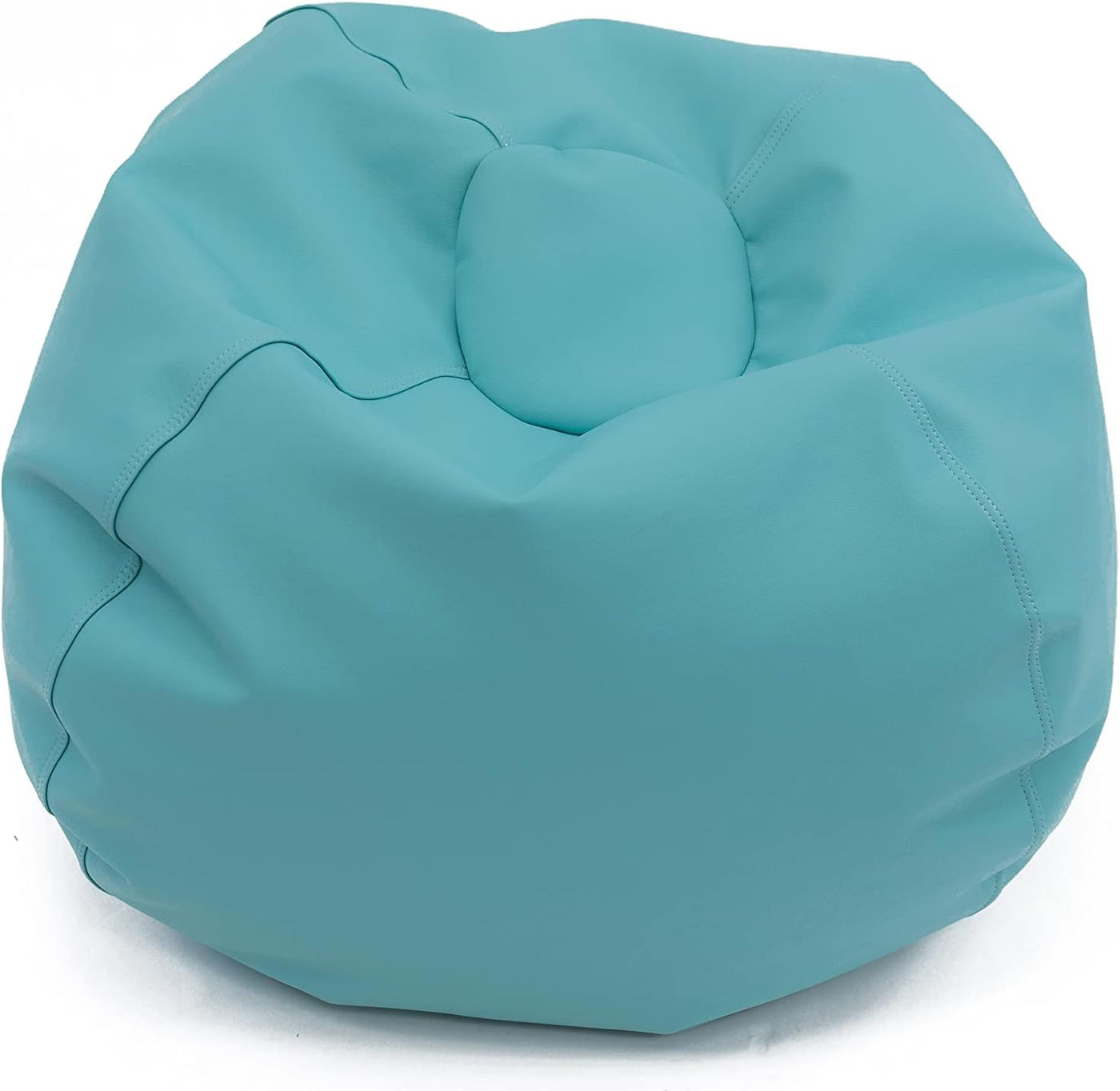 Children's Factory Go2 Bean Bag, Aqua, CF610-248, 35" Kids Reading Chair - $90