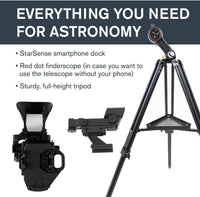 CELESTRON StarSense Explorer DX 130AZ Smartphone App-Enabled Telescope - $260
