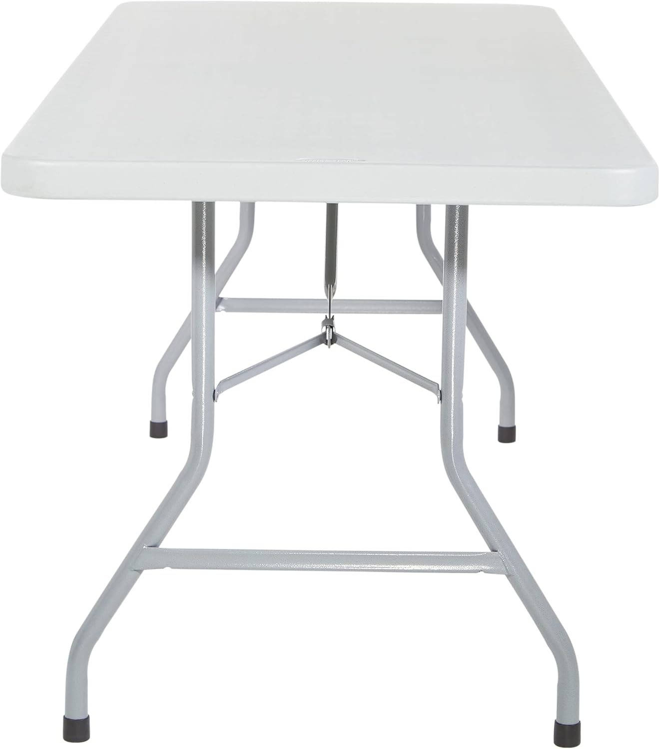 Office Star Resin Multipurpose Rectangle Folding Table, 6 Feet Light Gray - $105