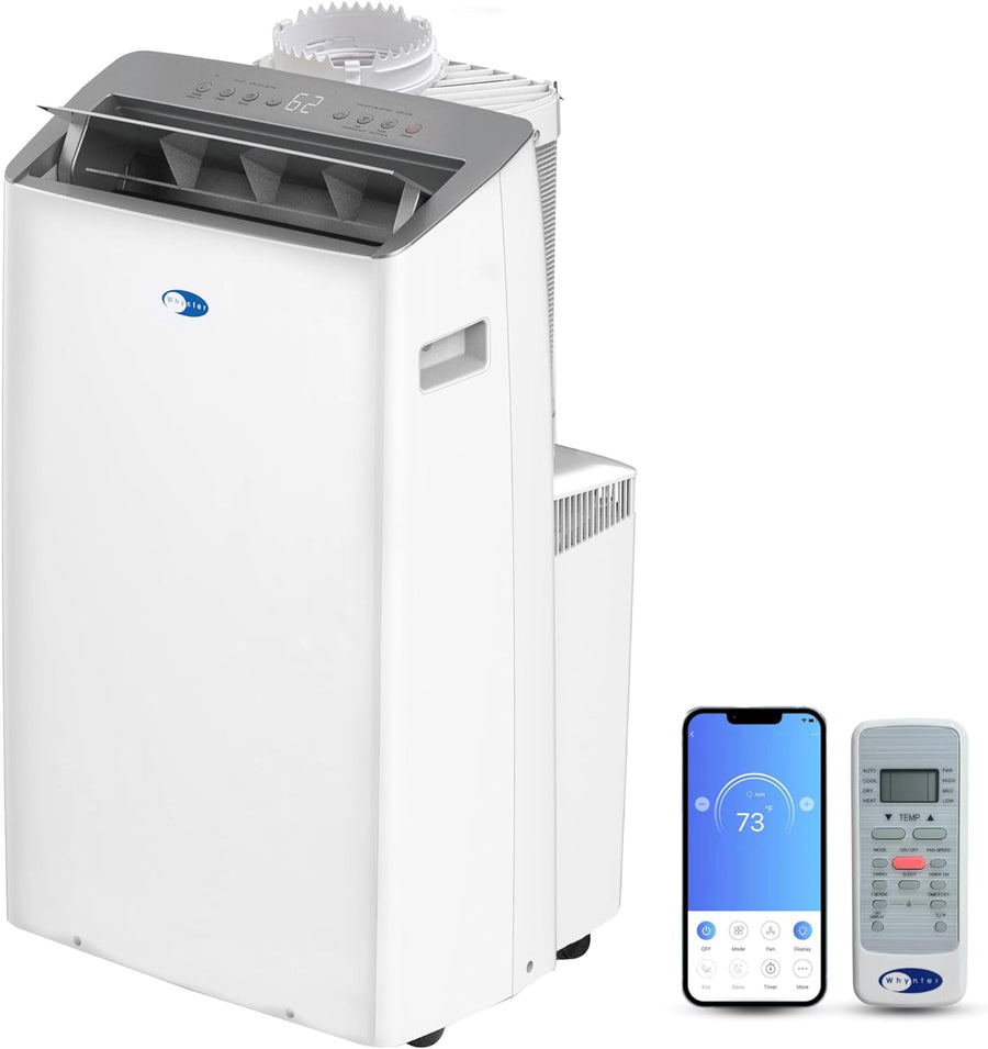 Whynter NEX Inverter Portable Air Conditioner with Dual Hoses, Dehumidifier - $330