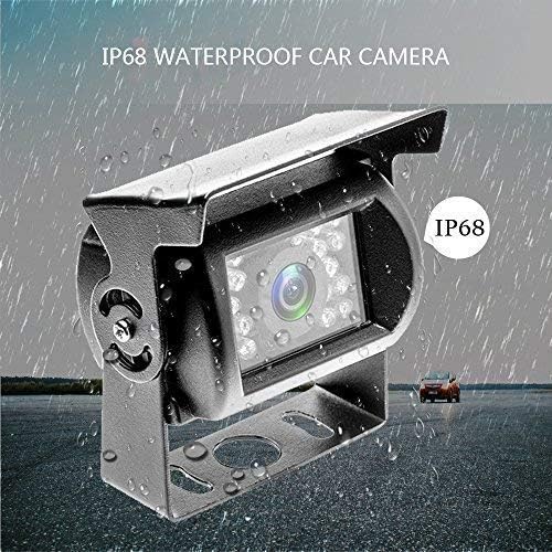 Camecho Vehicle Backup Camera 9 Inch 4 Split Monitor+ 4 Cameras - $100