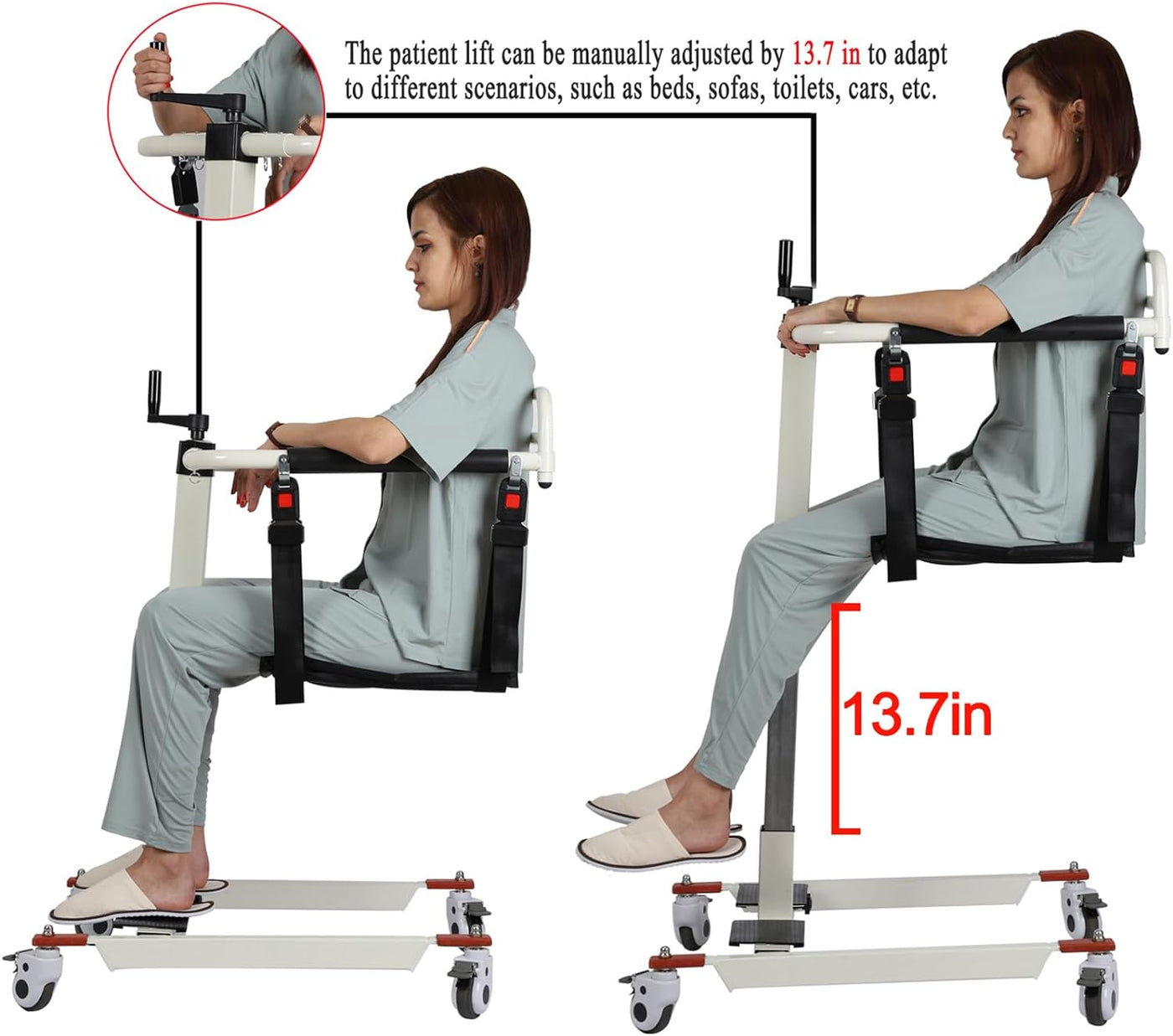 Patient Lift Transfer Chair, Patient Lift for Home, Patient Transfer Lift - $280