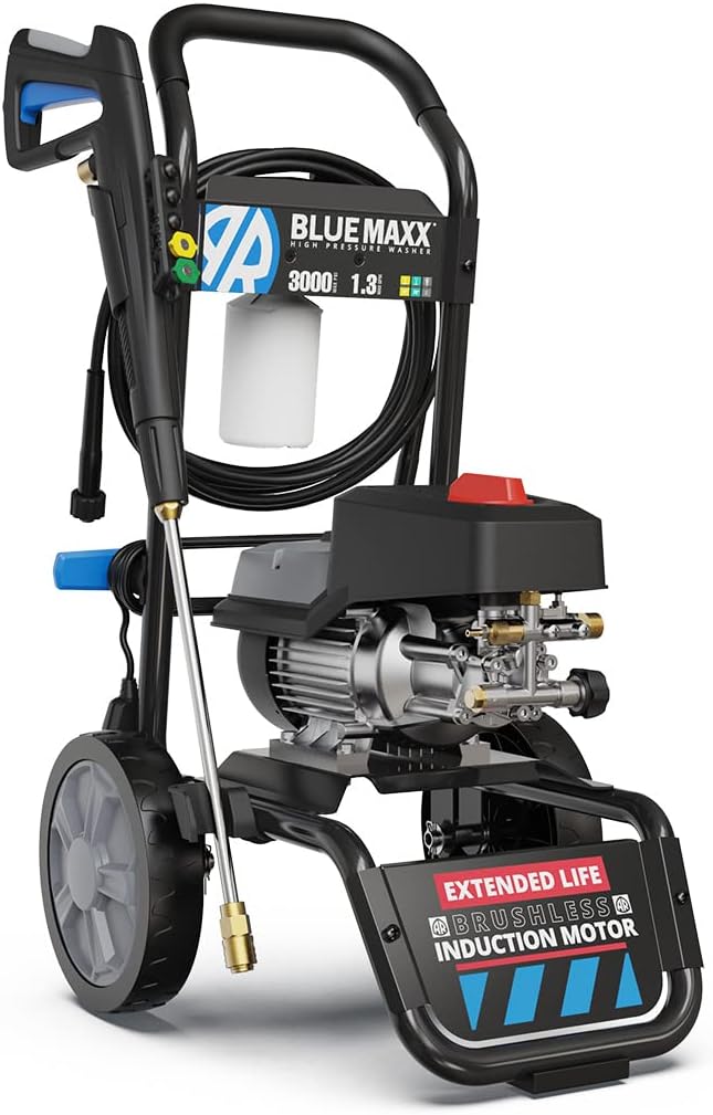 AR Blue Clean Maxx, BM3000 Electric Pressure Washer-3000 PSI, 1.3 GPM (Used) - $250