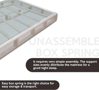 8-Inch Box Spring/Foundation for Mattress, Easy Assembly, Full XL, White - $95