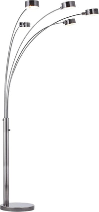 Artiva USA Micah - 5 Arc Floor Lamp w/Dimmer Switch, 360 Degree Rotatable Shades - $115