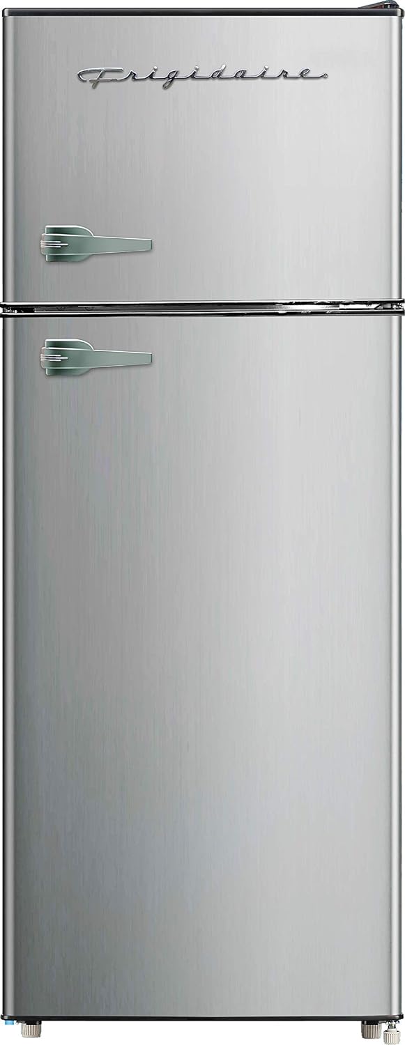 Frigidaire EFR751, 2 Door Apartment Size Refrigerator with Freezer, 7.5 cu ft - $210
