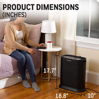 Honeywell HPA-250 Bluetooth Smart True HEPA Air Purifier, Airborne Allergen Reducer - $130