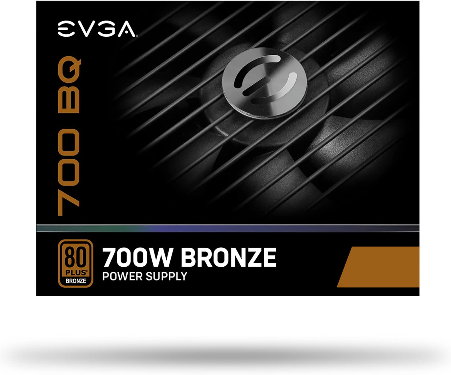 EVGA 700 BQ, 80+ Bronze 700W, Semi Modular, Power Supply 110-BQ-0700-V1 - $65