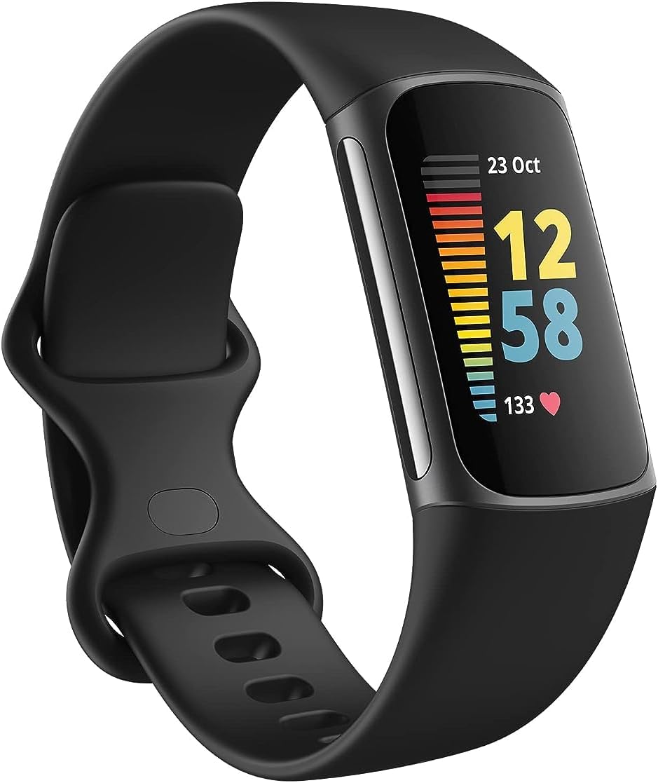 Fitbit Charge 5 Advanced Health & Fitness Tracker with Built-in GPS (Black) - $140