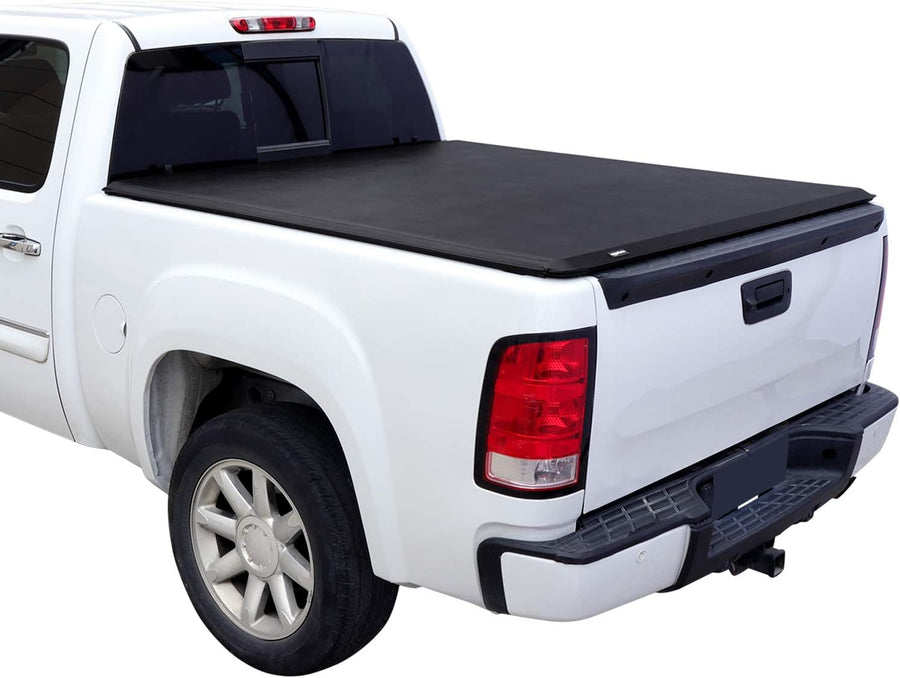 Amazon Basics Soft Roll-Up Truck Bed Tonneau Cover for 2014-2019 Chevy Silverado - $125