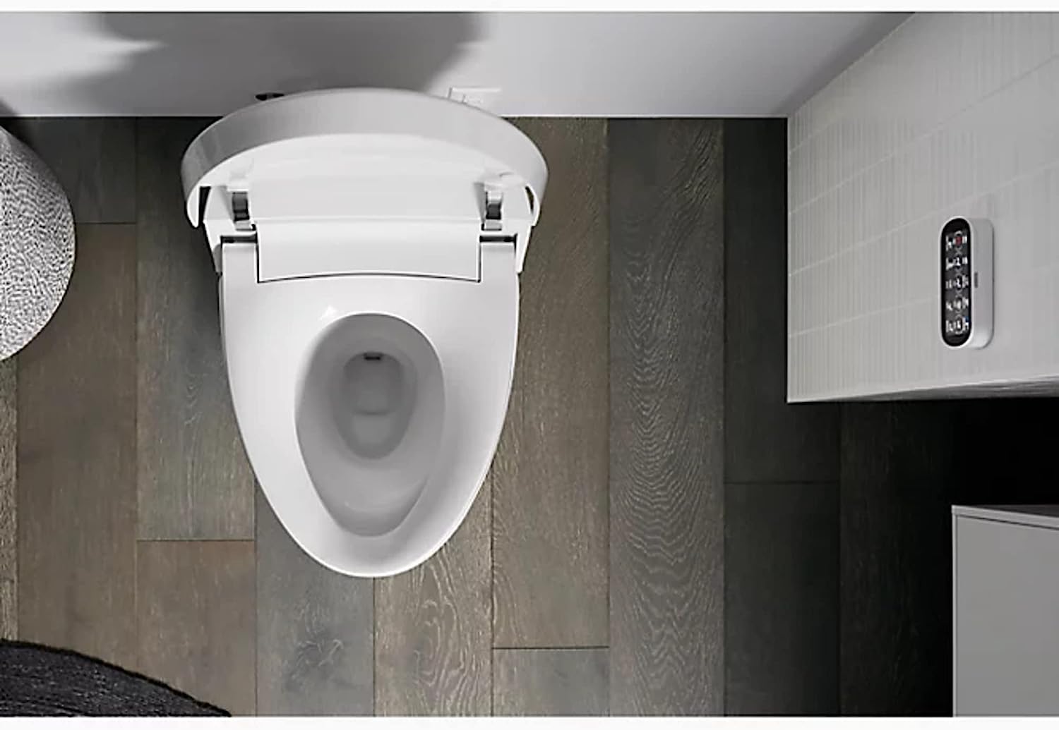 Kohler Veil Skirted One-Piece Elongated Dual-Flush Intelligent toilet, White - $2,700