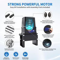 TOPENS CK2500 Automatic Sliding Gate Opener Chain Drive Electric Gate Motor - $430