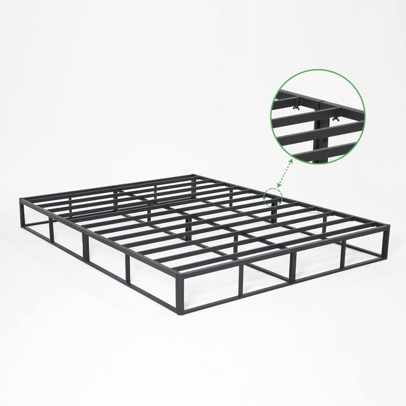 Novilla Full Box Spring，8 Inch Metal Box Spring Supports for All Types of Mattress - $90