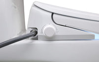 ALPHA BIDET UX Pearl Bidet Toilet Seat in Elongated White - $300