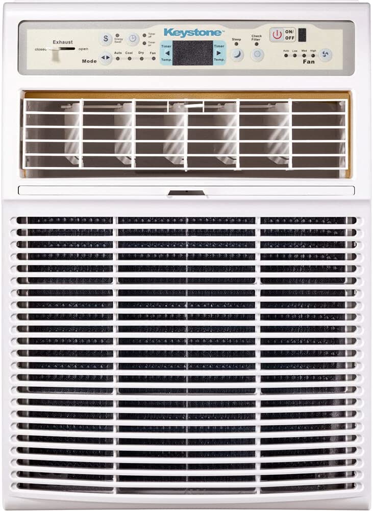 Keystone 8,000 BTU Slider Casement Window-Wall Air Conditioner Dehumidifier - $300