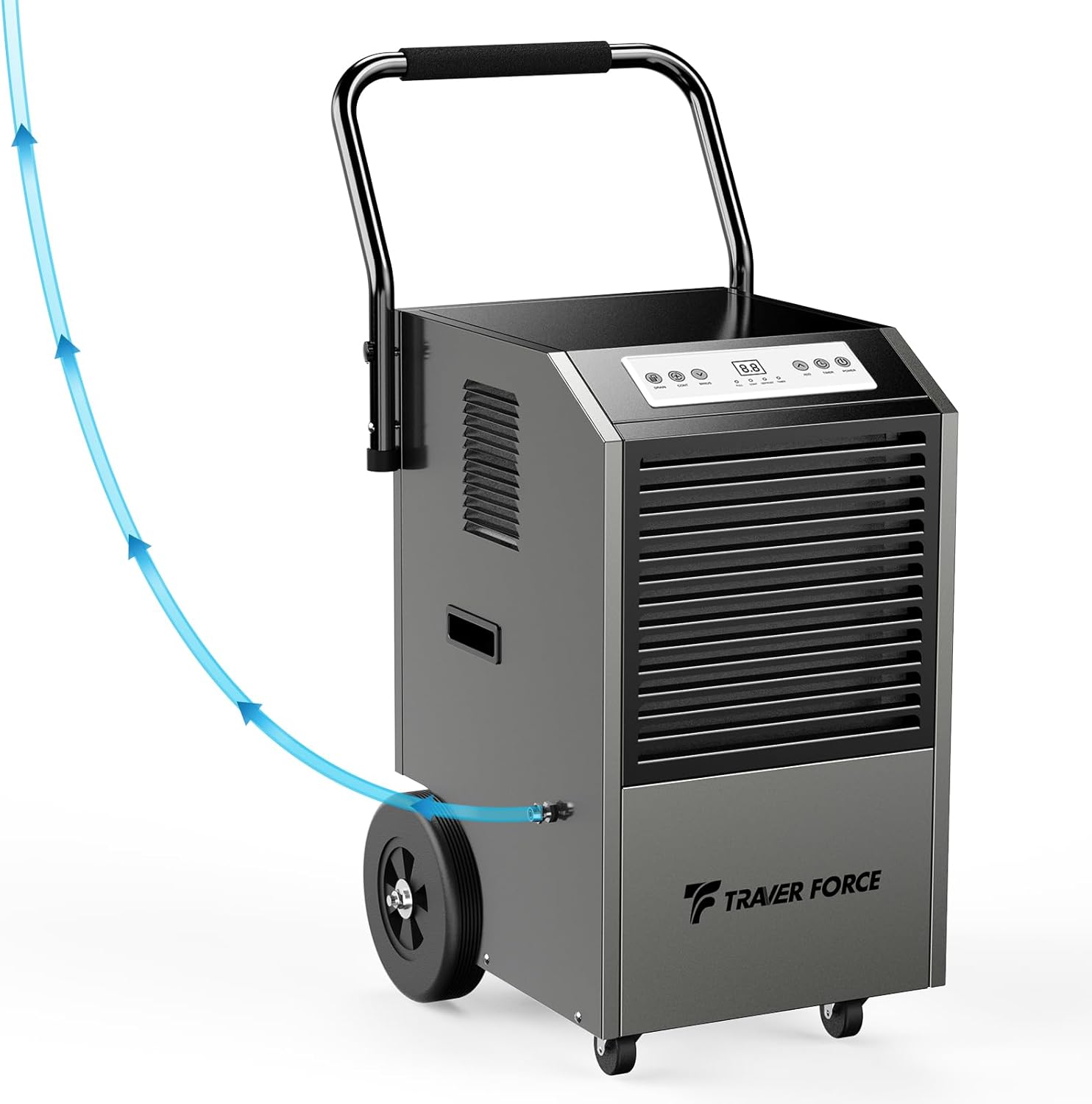 Traver Force Commercial Dehumidifier, 140 Pint Large, Up to 5,000 sq. ft - $360