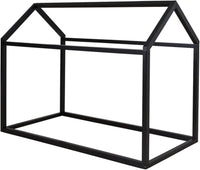 Signature Design by Ashley Flannibrook Contemporary House Bed Frame, Twin, Black - $65