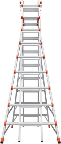 Little Giant Ladder Systems, SkyScraper, M17, 9-17 Foot, Stepladder (Slightly Dented) - $350