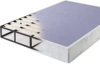 ZINUS Metal Box Spring with Wood Slats /9 Inch Mattress Foundation twin xl-$50