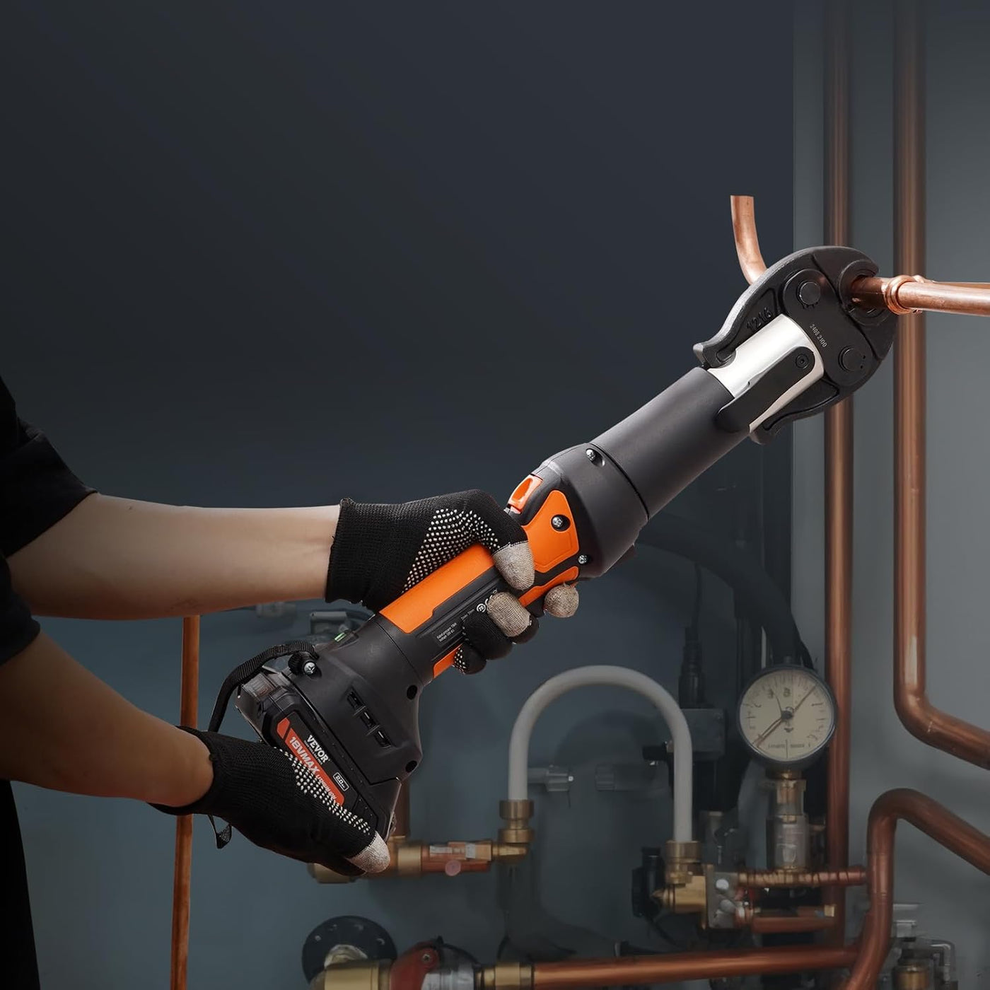 VEVOR Mini ProPress Tool, 18V Electric Pipe Crimping Tool for 1/2", 3/4" - $450
