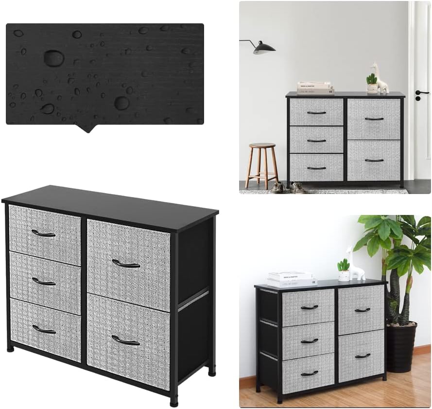 AZL1 Life Concept Storage Dresser Furniture Unit-Large Standing Organizer Chest - $40