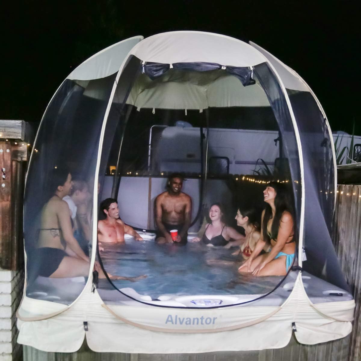 Alvantor Screen House Room Camping Tent Outdoor Canopy Pop Up Sun Shade Shelter - $180