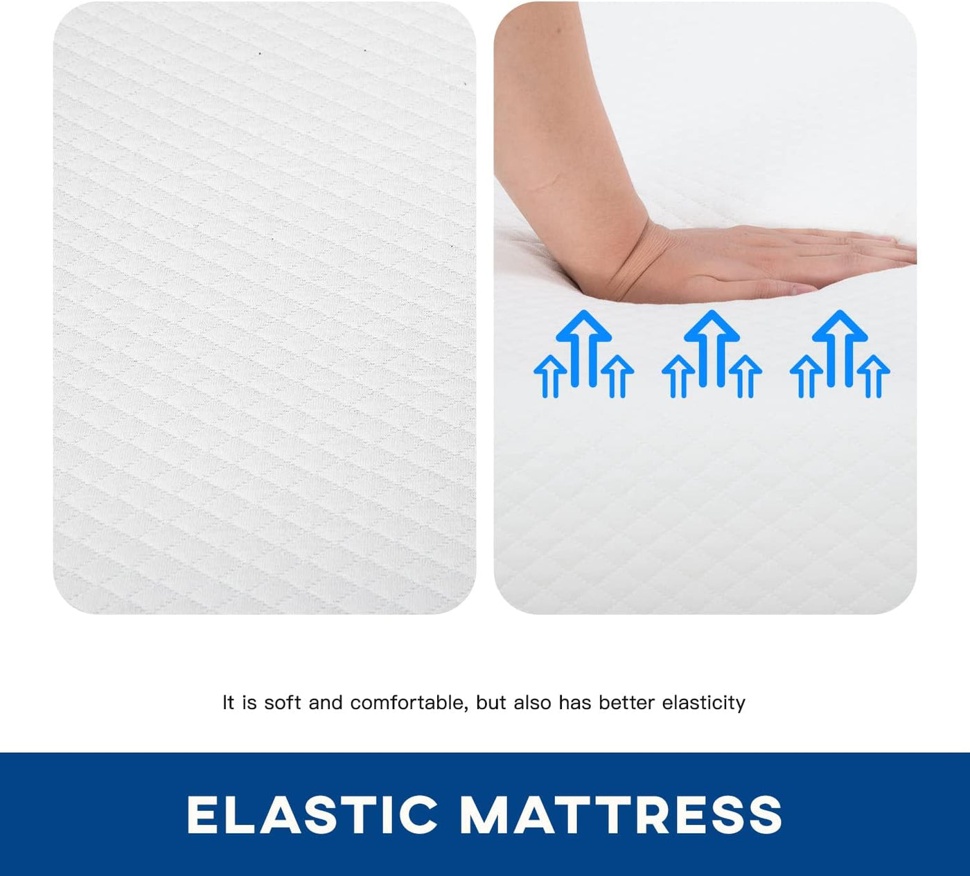 10 inch Gel Memory Foam Mattress for Cool Sleep & Pressure Relief - $90